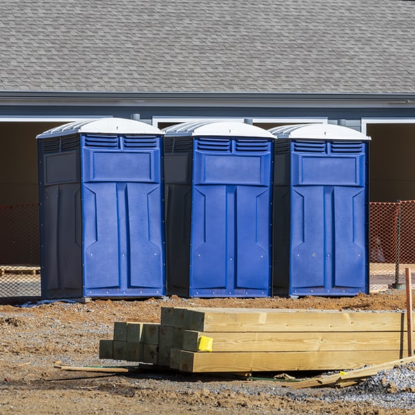 how do i determine the correct number of porta potties necessary for my event in Wawaka